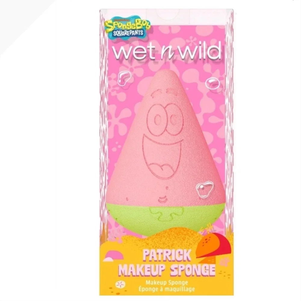 Wet n Wild SpongeBob SquarePants Patrick Makeup Sponge Pink Green New NIB